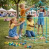 Jeu de construction de cabanes enfants
