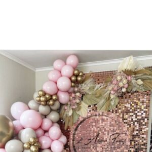 Mur sequin Rose Gold