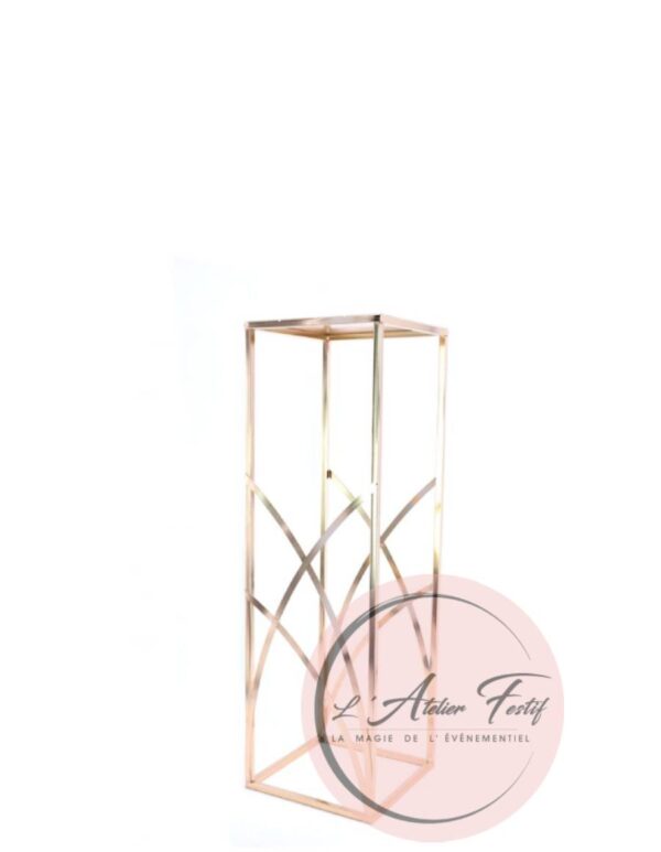 Colonne rose gold 80cm