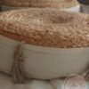 Coussin de sol Ritual Jute Beige