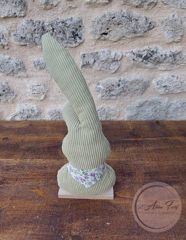 Lapins Socle Bois