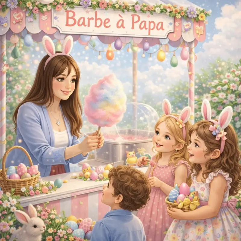 Location Barbe Papa Printemps