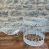 Cage à Oiseaux Blanche