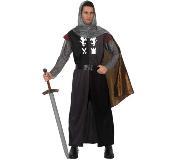Déguisement chevalier médiéval adulte