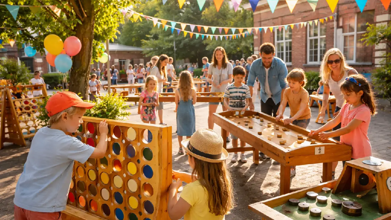 Location Jeux Bois kermesse scolaire