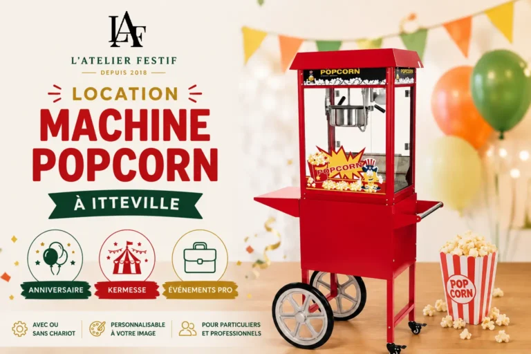 Location Machine Popcorn Ittevile