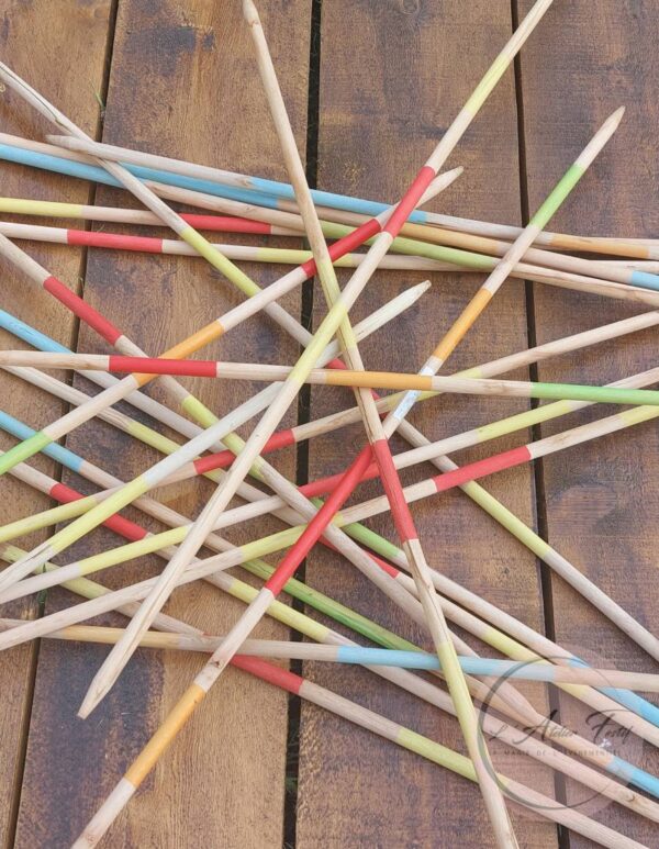 Jeu de mikado géant