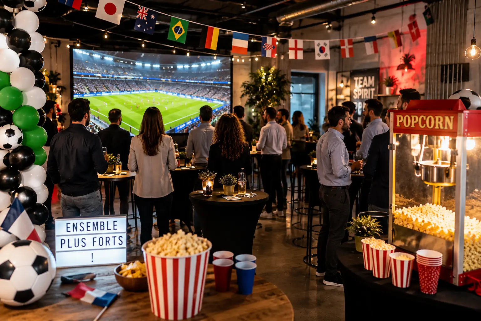 Location Soirée Entreprise Coupe du Monde
