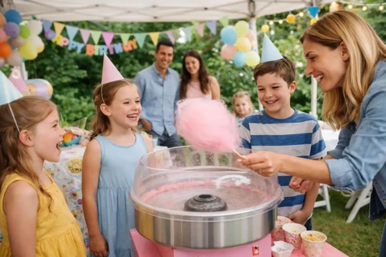 Location machine barbe papa anniversaire