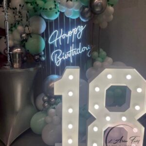 Néon Happy Birthday