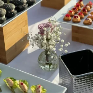 Petit vase boule Fleur Petit vase boule Fleur