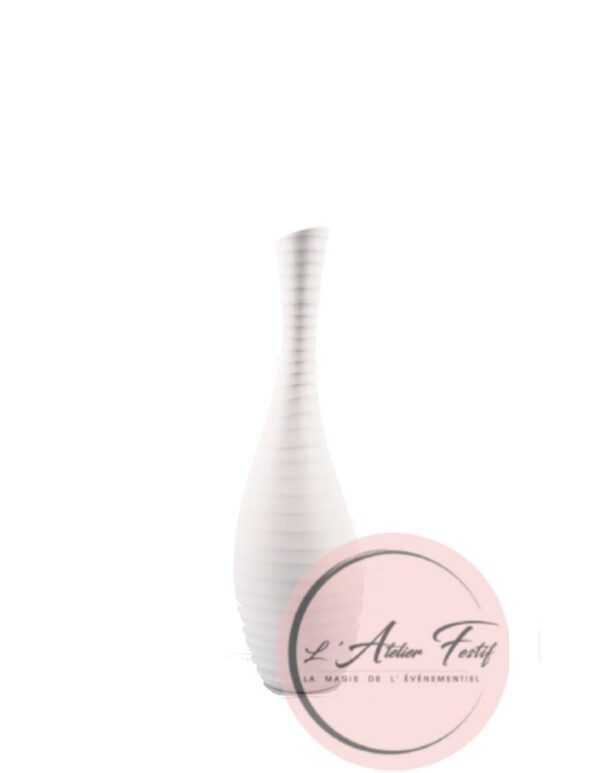 Vase-Lineo.jpg Vase blanc linéo 60 cm