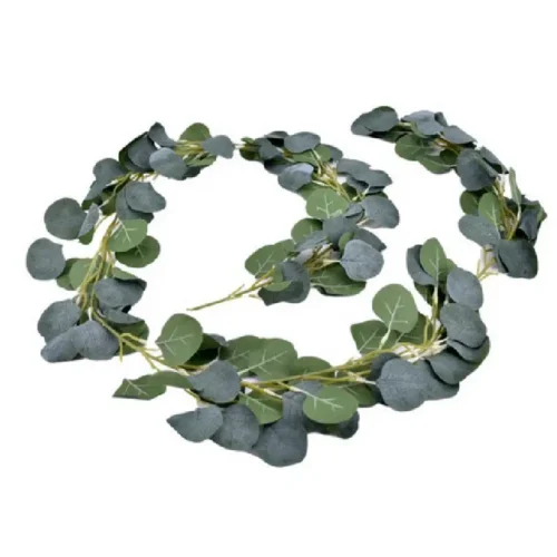 Guirlande de feuillage eucalyptus artificiel pour décoration de table ou cérémonie