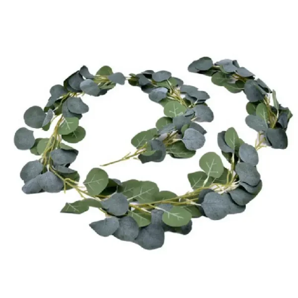 Guirlande de feuillage eucalyptus artificiel pour décoration de table ou cérémonie