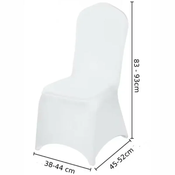Housse de chaise blanche