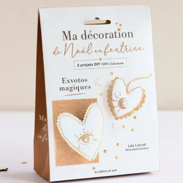 Kit feutrine Noël Les éditions de Saxe Duo les Exvotos 2