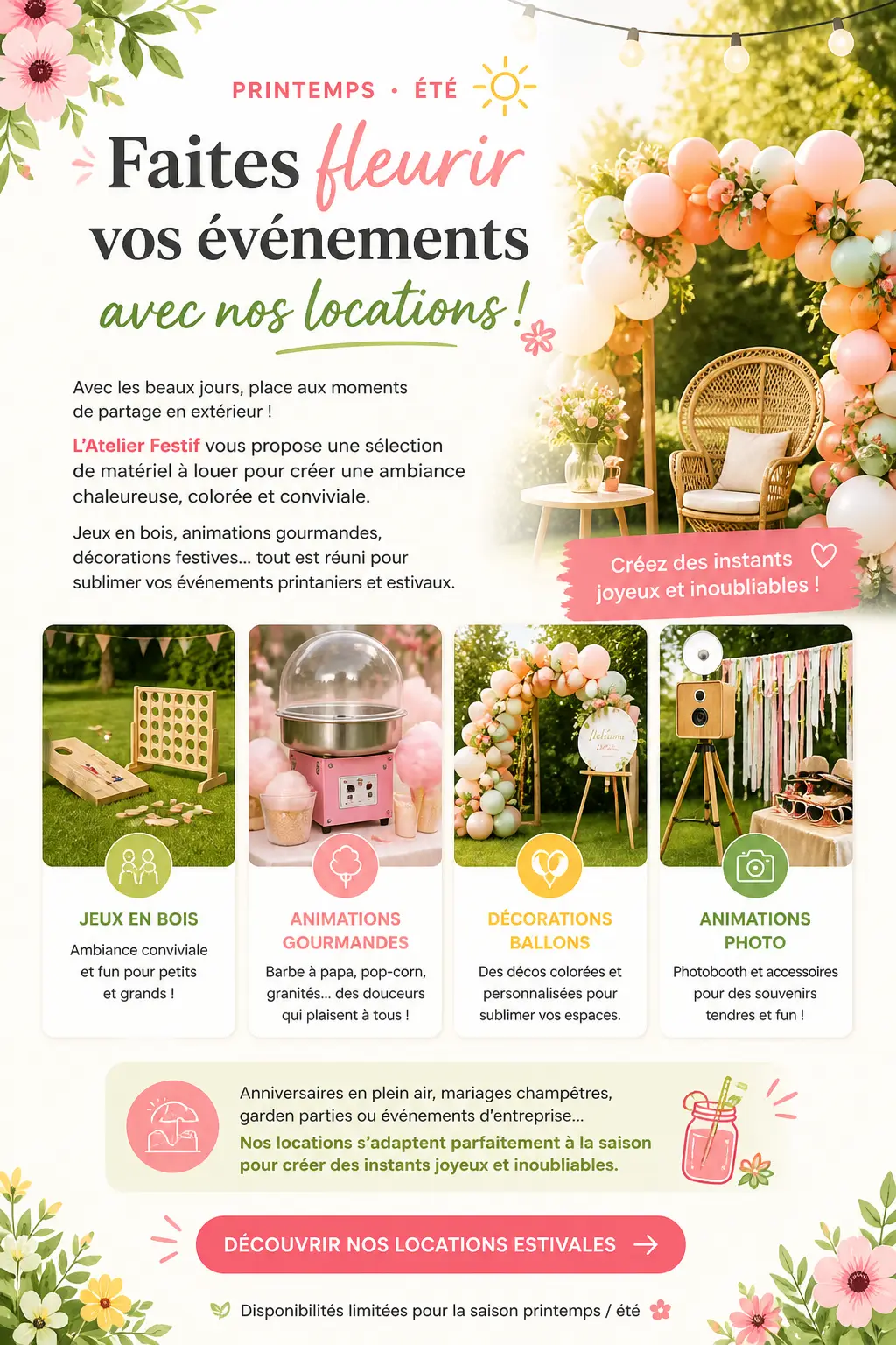 Banner Locations Printemps Eté