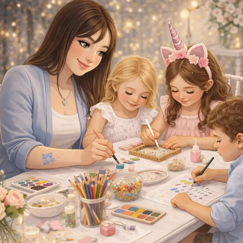 animation créatives enfants déroulement